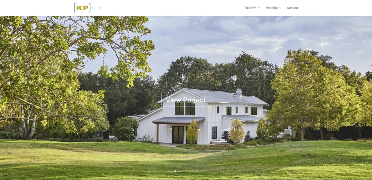 Karin Payson Architecture + Design website homepage